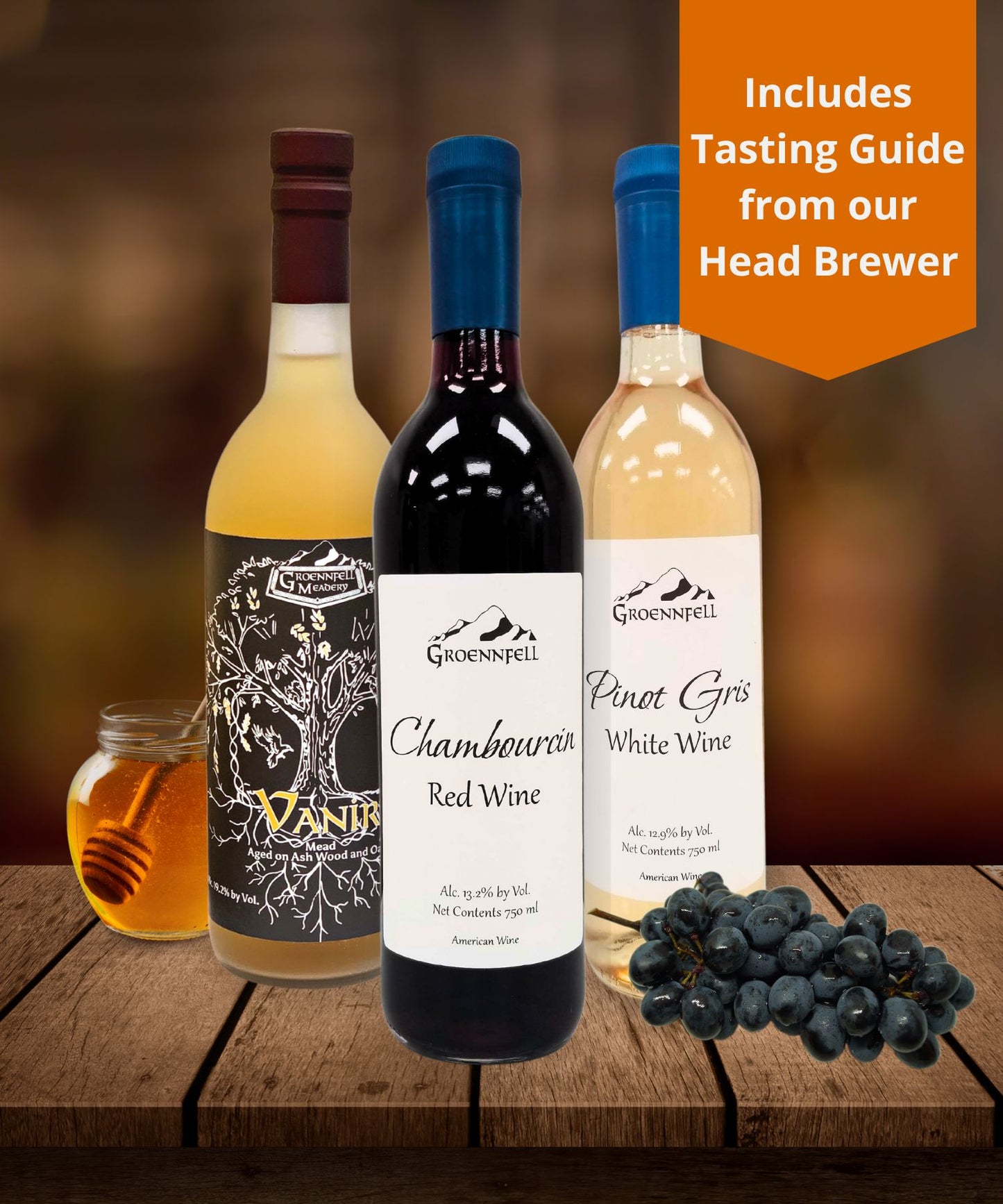 Tasting Trio - Wines & Mead of Groennfell