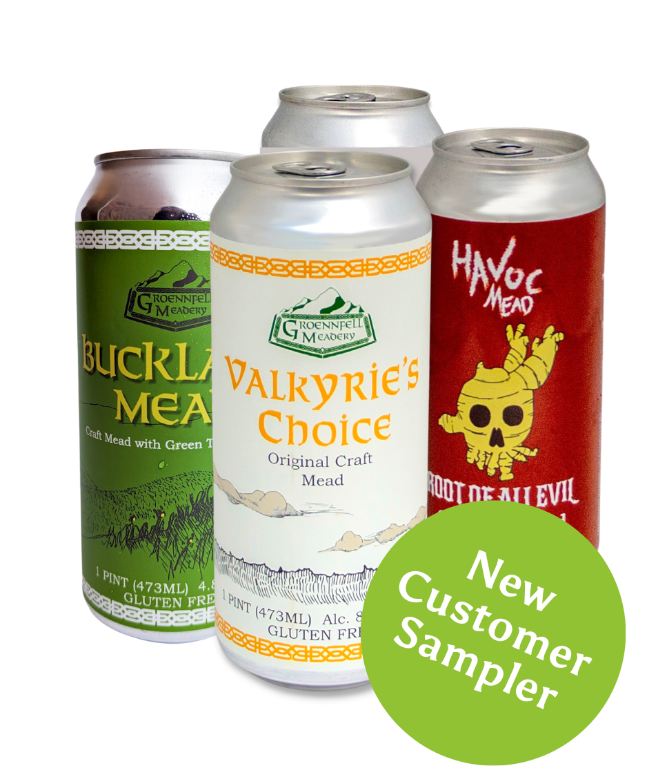 New Customer Mead Sampler 4-pack