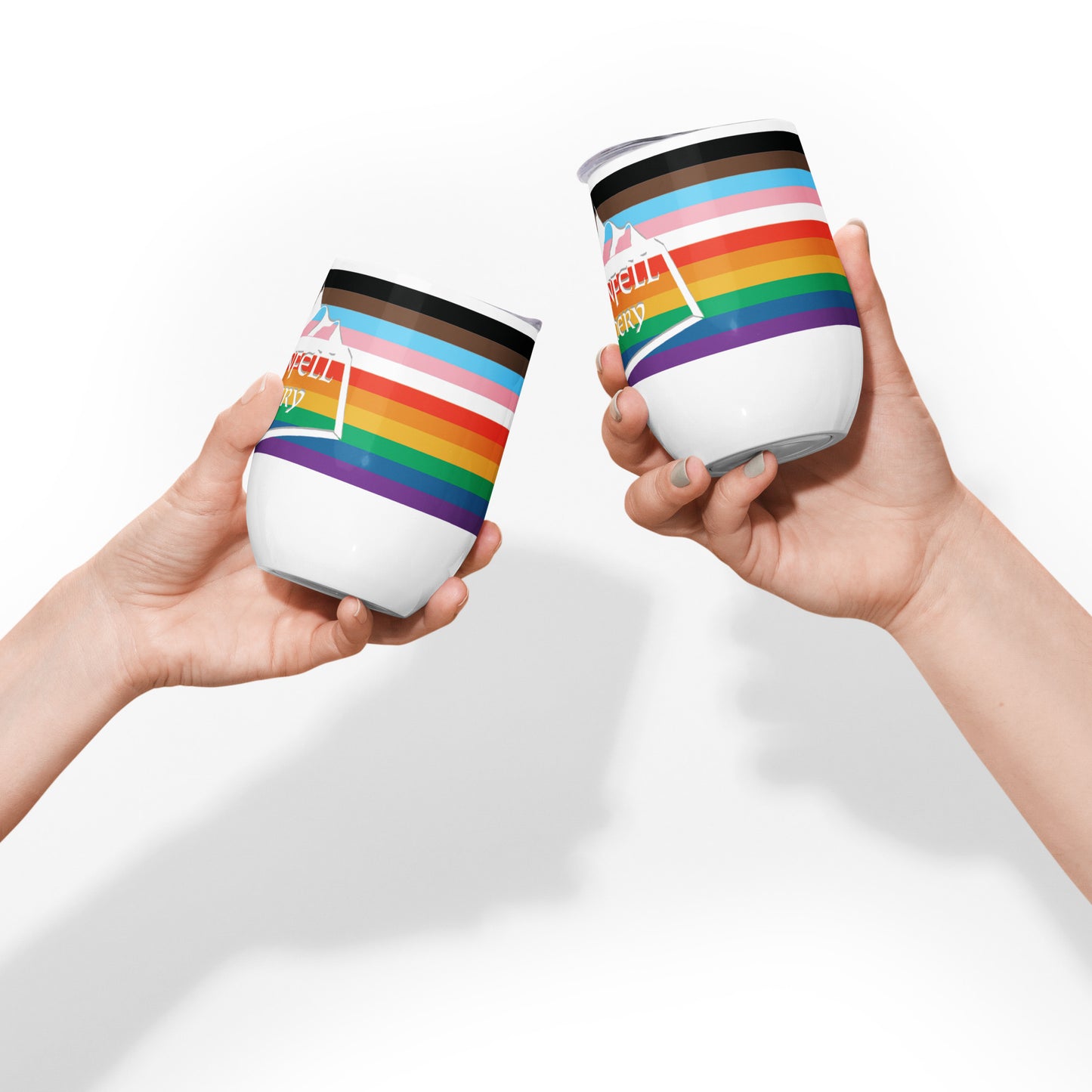 Flying Rainbow Logo 12oz Mead Tumbler