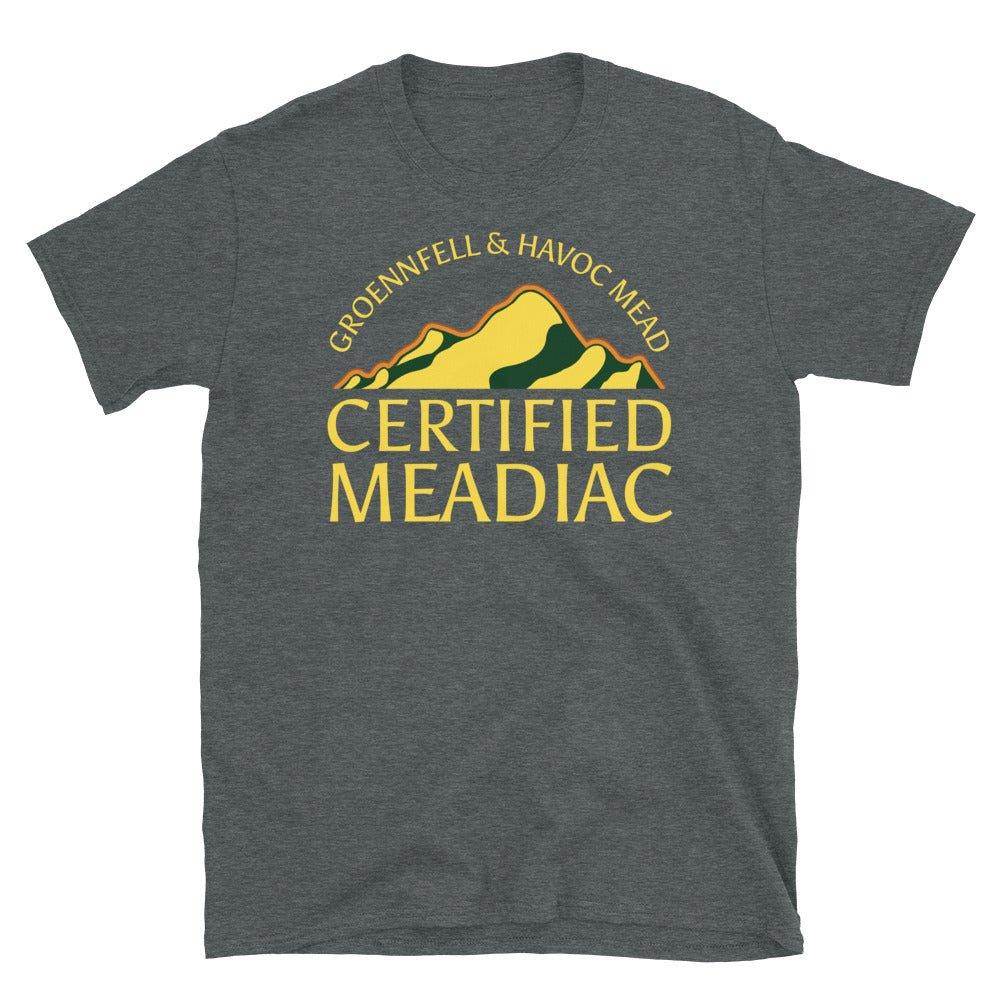 Certified Meadiac Short-Sleeve Unisex T-Shirt - Groennfell & Havoc Mead Store