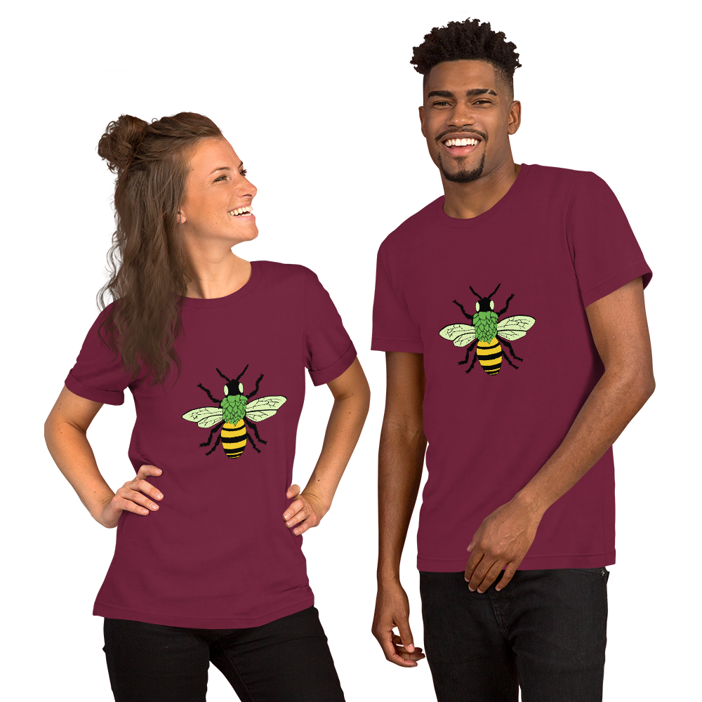 Hop Swarm Short-Sleeve Unisex T-Shirt