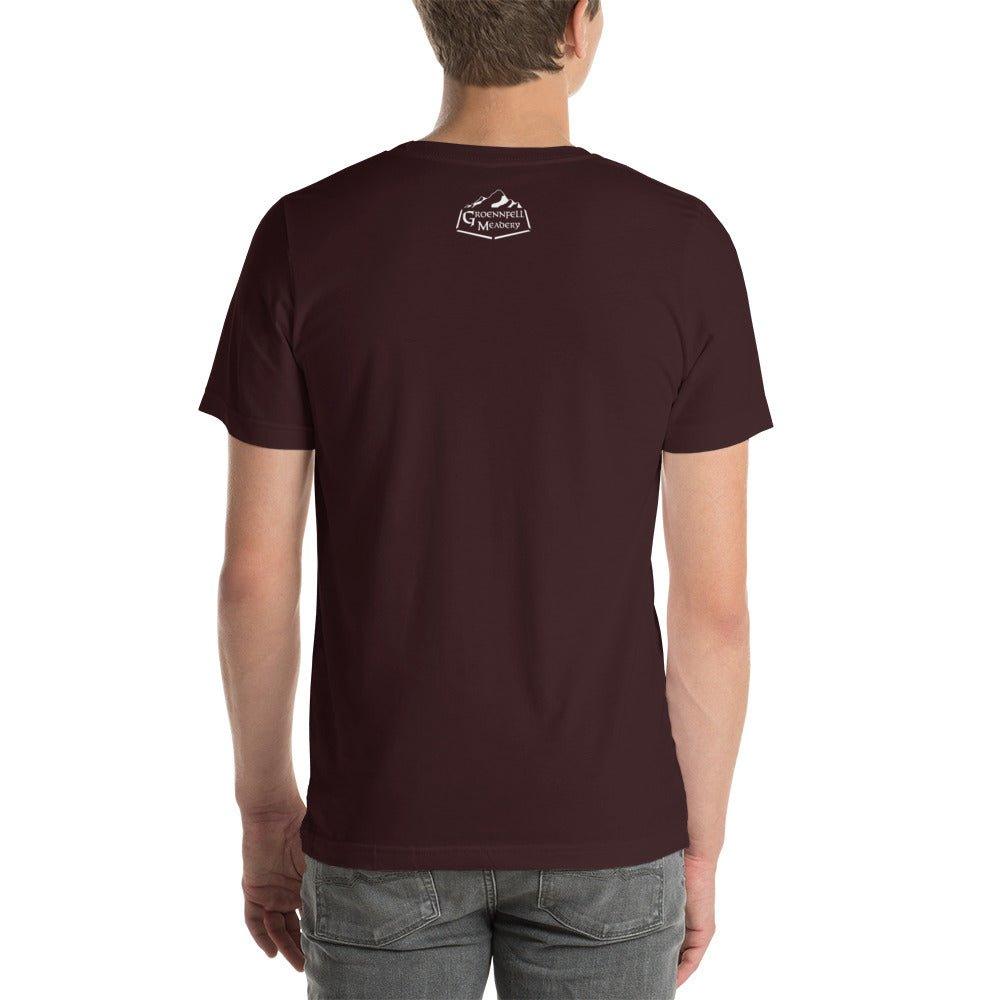 Yggdrasil Gold Details Short-Sleeve Unisex T-Shirt - Groennfell & Havoc Mead Store