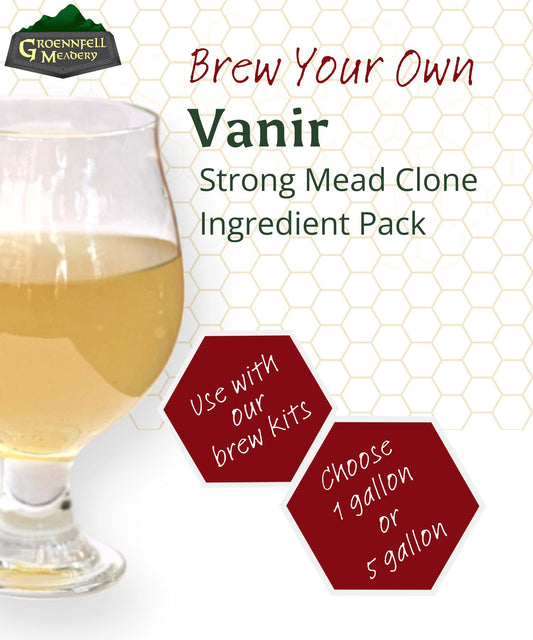 Mead Ingredient Kit: Vanir Clone - Groennfell Homebrew