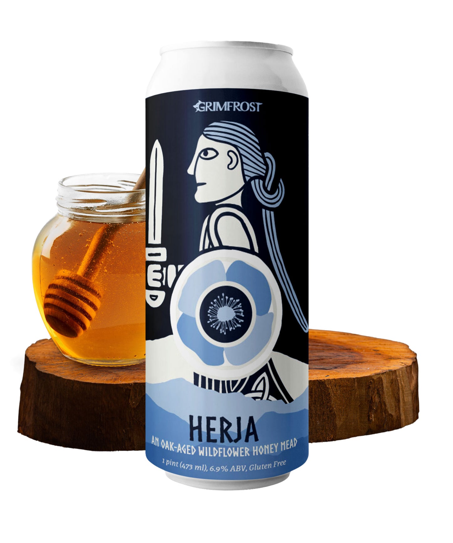 Herja Oak-Aged Wildflower Honey Mead by Grimfrost