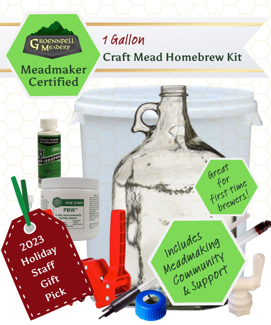 One Gallon Mead Homebrew Equipment Kit