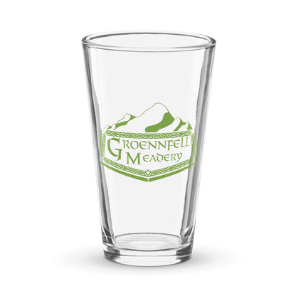 Groennfell Logo Pint Glass