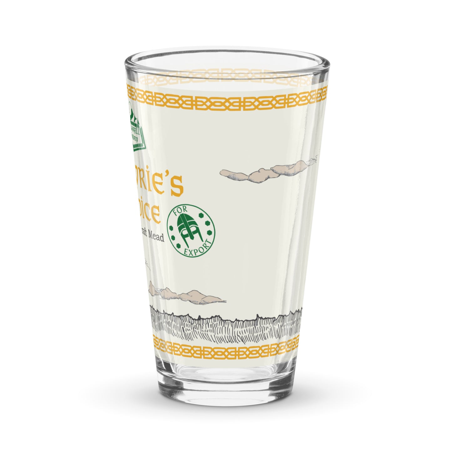 Valkyrie's Choice Label Pint Glass