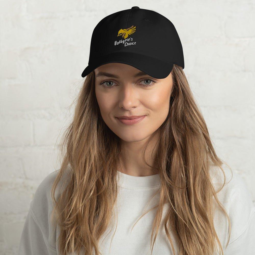 Old School Valkyrie's Choice Logo Embroidered Hat - Groennfell & Havoc Mead Store